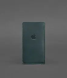 Шкіряний чохол для iPhone 12 Зелений Краст - мініатюра 2