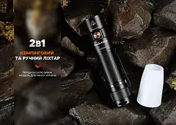Ліхтар Fenix E35R + дифузор AOD-S V2.0 - мініатюра 10
