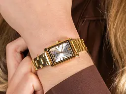 Годинники наручні жіночі стильні кварцові золотисті оригінал Casio LTP-1234G-7AEF (модуль №1330) - мініатюра 8