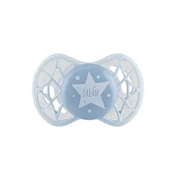 Пустушка Nuvita 7065 Air55 Cool симетрична 0m+ зірка блакитна NV7065BS - мініатюра 2