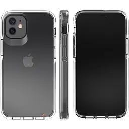 Протиударний чохол Gear4 Piccadilly D3O для iPhone 12 Mini (5.4") Black + Прозорий (702006033) - мініатюра 7