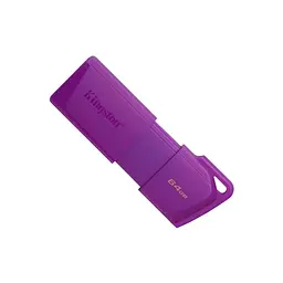 USB флеш накопичувач Kingston 64GB DataTraveler Exodia M Purple USB 3.2 Gen 1 (KC-U2L64-7LP) - мініатюра 1