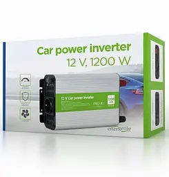 Інвертор EnerGenie EG-PWC1200-01, на 1200 Вт (EG-PWC1200-01) - мініатюра 4