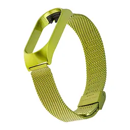 Ремінець Міланська Петля Mi Band 5/6 Green Tee