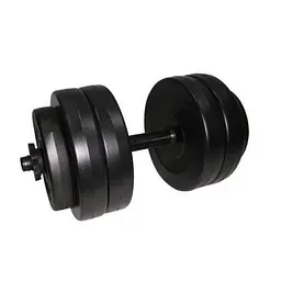 Гантель Newt 13 кг композитна Чорний (ML-144-K-34)