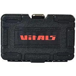 Набір головок торцевих Vitals Master з тріскачкою 1/4" 46 предметів (186167) - мініатюра 7