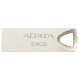 USB флеш накопичувач ADATA 64GB UV210 Metal Silver USB 2.0 (AUV210-64G-RGD) - мініатюра 1