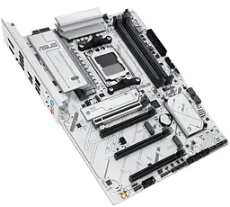 Материнська плата ASUS B650E MAX GAMING WIFI W White (B650E MAX GAMING WIFI W) (Socket AM5, AMD B650, ATX) - мініатюра 4