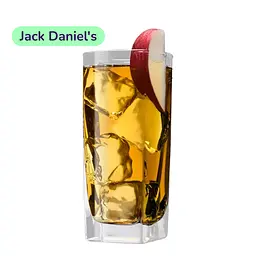 Коктейль Apple Jack (набір інгредієнтів) х14 на основі Jack Daniel's Tennessee Old No.7 - мініатюра 3