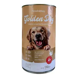 Консерва для собак всіх порід Golden Dog 1240 грамів з куркою