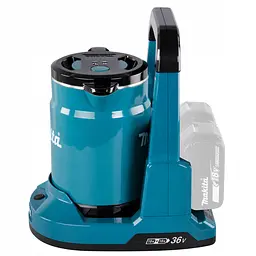 Чайник акумуляторний Makita DKT360Z (0.8 л, LXT, без акумуляторів та зарядного пристрою) - мініатюра 8