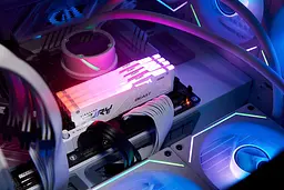 Пам'ять ПК Kingston DDR5 32GB 6000 FURY Beast Білий RGB EXPO - мініатюра 4