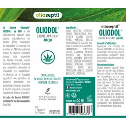 Бальзам Olioseptil Оліодол з CBD 50 мл - мініатюра 2