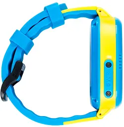 Дитячий смарт-годинник AmiGo Glory GO008 Blue-Yellow [81815] - мініатюра 4