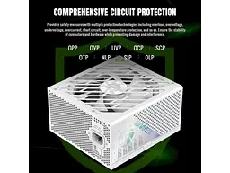 Блок живлення Gamemax GX Pro 1250G White - мініатюра 7