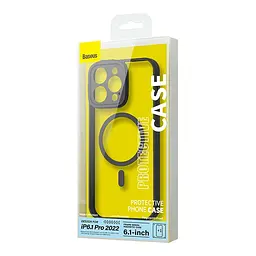 Чохол Baseus Frame Series Magnetic Case For iPhone 14 Pro Black - мініатюра 4