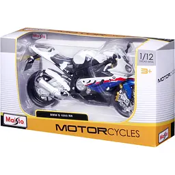 Мотоцикл іграшковий Maisto BMW S1000RR в масштабі 1:12 (31101-10042) - мініатюра 10