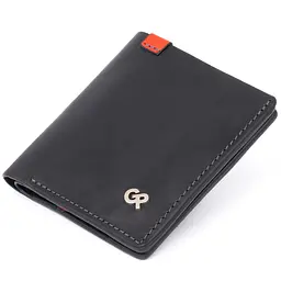 Функціональне тонке портмоне Grande Pelle 9х10х1 см acs0016986