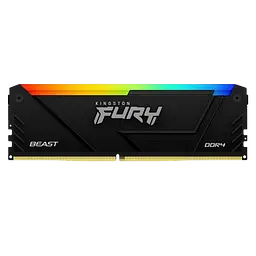 Оперативна пам'ять Kingston Fury 32GB DDR4 3200MHz Beast RGB Black (KF432C16BB2A/32)