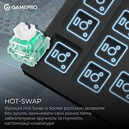 Клавіатура GamePro Asgard Valhalla Max MK160B Max USB Black - мініатюра 9