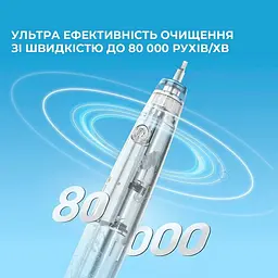 Електрична зубна щітка Oclean Kids Blue дитяча синя - мініатюра 9