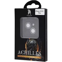 Захисне скло на камеру Achilles Premium Camera Protection для Apple iPhone 15 / 15 Plus Black [95499] - мініатюра 2