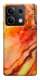 Чохол Demsky Червоний корал мармур для Xiaomi Redmi Note 13 5G