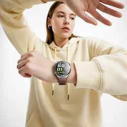Смарт-годинник Hoco Y35 36mm, 250 mAh, IP67 Smart sports watch (call version) Silver (6942007663656) - мініатюра 5