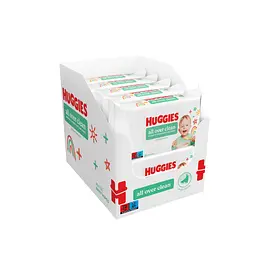 Набір вологих серветок Huggies All Over Clean 560 шт. (10 уп. х 56 шт.)