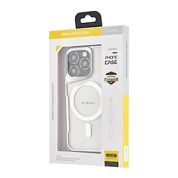 Чохол Metal Frame with MagSafe iPhone 16 Dark Silver - мініатюра 2