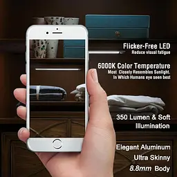 Ссвітильник EverBrite Under Cabinet Lighting 70 світлодіодіодів бездротовий датчик руху - мініатюра 8