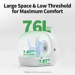 Смарт-лоток Petkit Pura Max 2 Self-Cleaning Cat Litter Box (P9902) - мініатюра 3