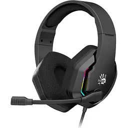 Ігрова гарнітура Bloody A4Tech G260p USB Black (G260p (Black)) - мініатюра 2