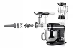 Кухонний комбайн Lehmann Mastic 3000 Вт Black - мініатюра 3
