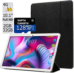 Планшет-телефон Adronix X1001 Silver LTE 2/32GB + Чохол-книжка + Карта пам'яті 128GB - мініатюра 2