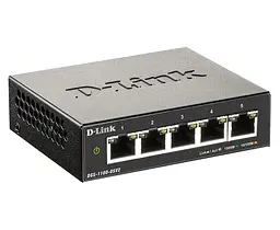 Комутатор DGS-1100-05V2 5xGE Easy Smart D-Link teh0018236 - мініатюра 3