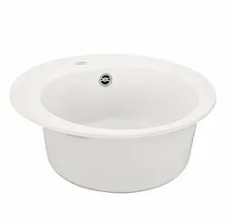 Кухонна мийка VALESO 510 LUNA матова Білосніжна (SP000047025) - мініатюра 4