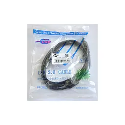 Кабель для принтера USB 2.0 AM/BM 1.5m ferite Atcom (5474) - мініатюра 2