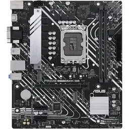 Материнська плата Asus Prime LGA1700, B660M-K D4, B660, 2xDDR4, Int.Video(CPU), 4xSATA3, 2xM.2, 1xPCI-E 16x 4.0, 2xPCI-E 1x 3.0, ALC997, GLan, 5xUSB3.2/4xUSB2.0, VGA/HDMI, MicroATX