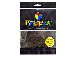 Кульки PELICAN 10 (25 см) коричневий пастель (50шт/уп) #029