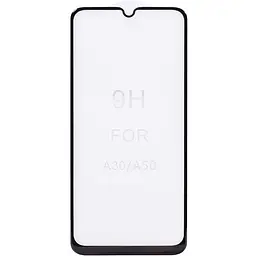 Захисне скло 5D Cold Carving Tempered Glass Samsung Galaxy M30/A40s Black - мініатюра 2