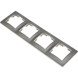 Рамка Brille на 4 поста титан RB-4F/B tn - мініатюра 2