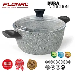 Каструля Flonal Dura Induction 4,3 л з кришкою (DUICV2430) - мініатюра 2