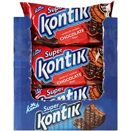 Печиво Konti Super Kontik зі смаком шоколаду 90 г (920609) - мініатюра 4
