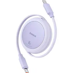 Кабель Baseus Free2Pull Mini Charging Cable Type-C to Type-C 60W 1m P10364500511-01 Purple
