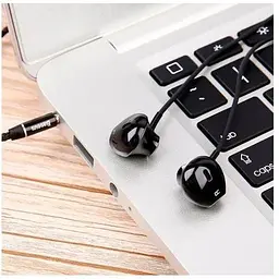 Навушники з мікрофоном Baseus Encok H06 lateral in-ear Wired Earphone (NGH06-C01) чорні - мініатюра 9