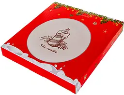 Тарілка Lefar Новорічна, 21 см, білий (858-0039) - мініатюра 2