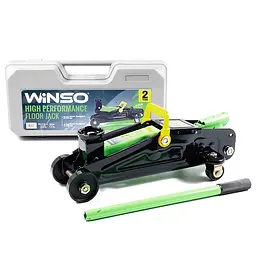 Домкрат гідравлічний підкатний Winso 2 т 7.2 кг 125-310 мм пластикова упаковка (171730) - мініатюра 2