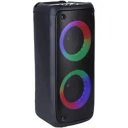 Акустична система 1.0 Media-Tech 40W, Bluetooth/AUX/microSD/MP3/USB/TWS/КАРАОКЕ/LED чорна (MT3181) - мініатюра 8