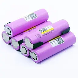Акумулятор високострумовий LiitoKala Li-ion 18650 3000mAh 3,7V (INR18650-30Q) 20A Бузковий - мініатюра 3